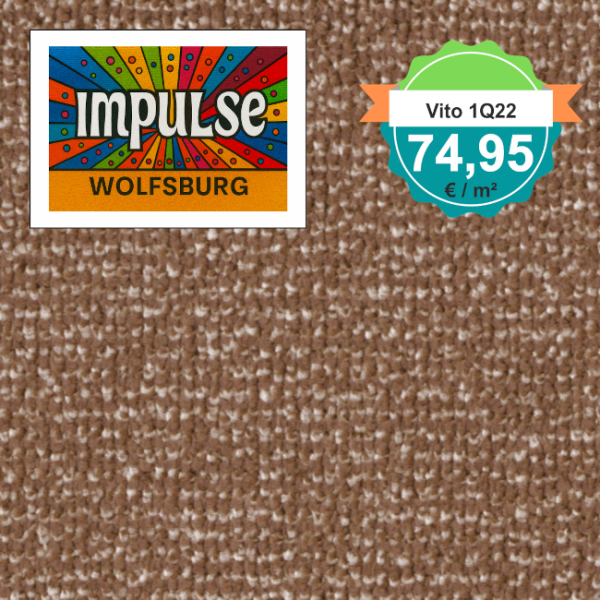 Vorwerk Vito 1Q22 lehm Velours Teppichboden